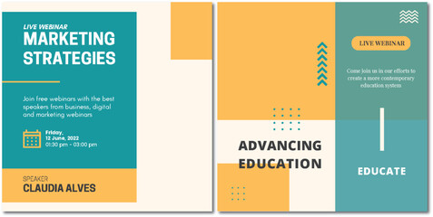 Educational Webinar Announcement: Marketing Strategies and Advancing Education