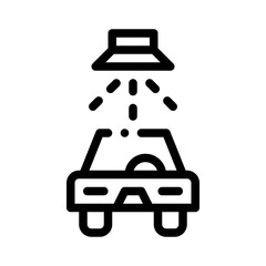 car wash line icon