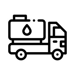 fuel delivery line icon