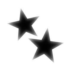 Obraz premium 3d silver star