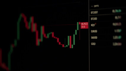 An insightful visualization of the dynamic trends in the cryptocurrency market landscape