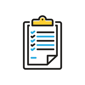 Multi color icon for description