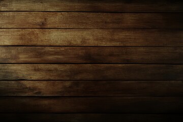 Dark brown wooden plank surface