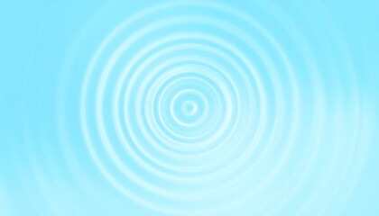 水、光をイメージした涼し気で爽やかなイラスト