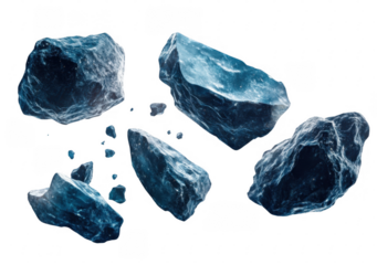 Floating Ice Crystals