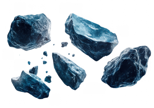 Floating Ice Crystals