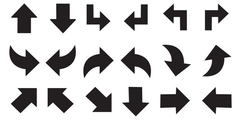 Futuristic arrow streetwear cyberpunk shape element technology graphic vector Element