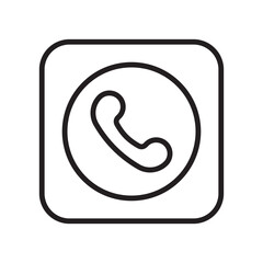 Telephone call icon