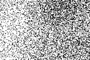Monochrome Digital Noise Pattern Texture , A glitch-inspired monochrome digital pattern made of pixelated dot noise. Great for tech visuals, backgrounds, and experimental designs.