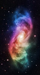 Obraz premium Cosmic Kaleidoscope AI Generated