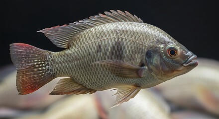 Subtle Scales, Dark Waters AI Generated