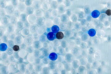 Food silica gel desiccant can absorb moisture in the air to keep items dry, macro lens