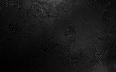 Dark black wall texture background. Vector illustration.