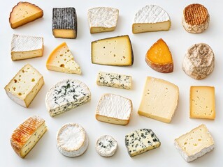 A Diverse Array of Exquisite Cheeses