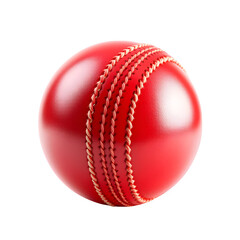 Vivid Red Cricket Ball Against Black Background Ideal for Sports Websites Blogs and Marketing Materials