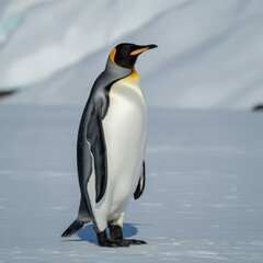 Fototapeta premium Sugar glider soars across a night sky with a glowing moon, casting a dreamy and ethereal ambiance.