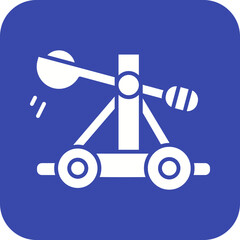 Catapult icon vector image. Suitable for mobile apps, web apps and print media.