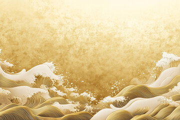 金箔　波.Generative AI