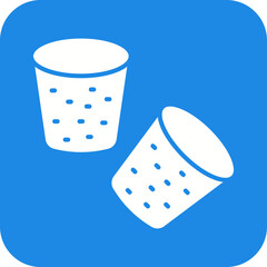 Cork icon vector image. Suitable for mobile apps, web apps and print media.