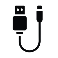 usb type c connector icon vector illustration