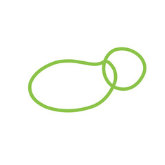 green rubber bracelet