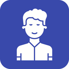 Man icon vector image. Suitable for mobile apps, web apps and print media.