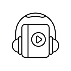 audio book Vector icon