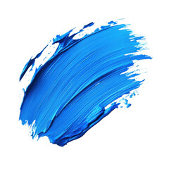 Abstract Blue Paint Stroke Texture
