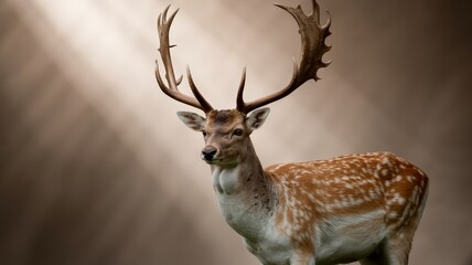 A Matschie's tree-kangaroo climbs a mossy branch, its inquisitive gaze is fixed on the viewer.