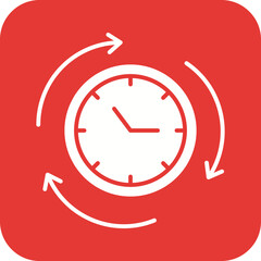 Routine icon vector image. Suitable for mobile apps, web apps and print media.