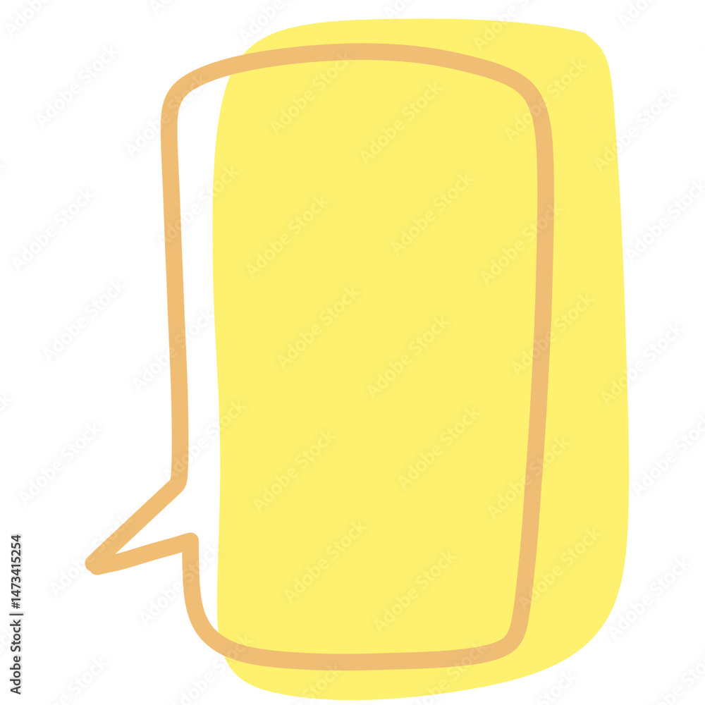 Fototapete two-color layer text box