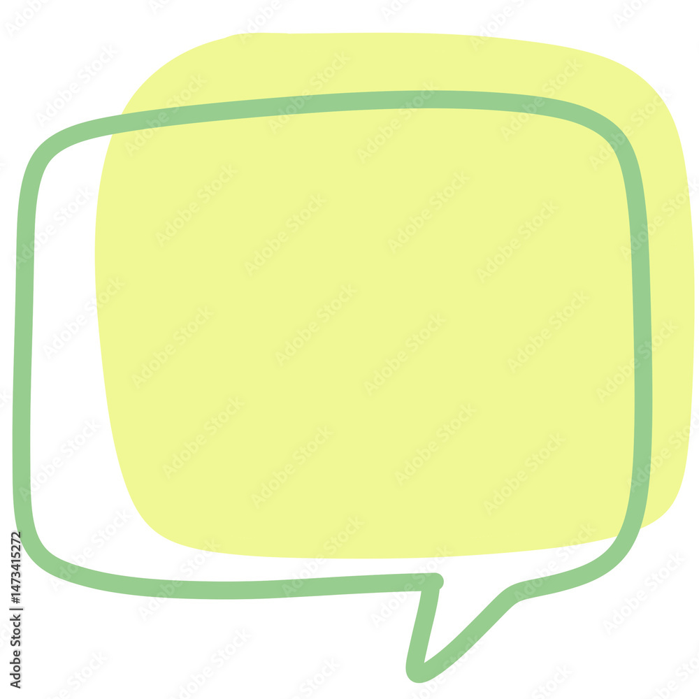 Fototapete two-color layer text box