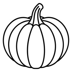Modern Pattypan Squash Icon Design