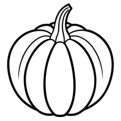 Modern Pattypan Squash Icon Design