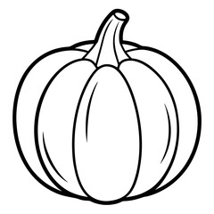 Modern Pattypan Squash Icon Design