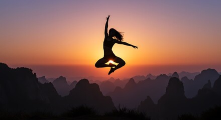 Sunrise Leap of Faith