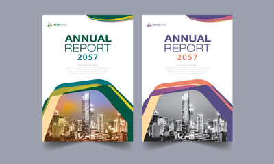 Annual Report Cover Design Template