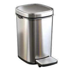 bin pedal metallic on transparent background