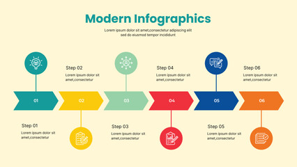 Business Modern infographic design