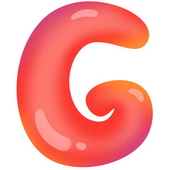 Bubble letter G