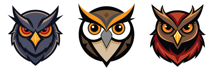 Creative Owl Mascot Logos – Vector Art Collection