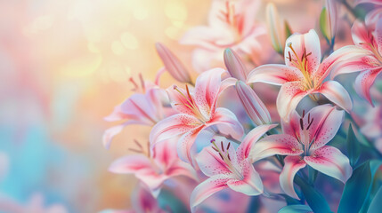 Fototapeta premium Elegant wedding invitation card background . Minimal hand painted watercolor botanical flowers texture template background. Design for wedding, vip cover, poster, rsvp moderncard.Valentine's Day