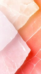 Abstract Warm Tone Pastel Pink Orange Red Marble Texture Background
