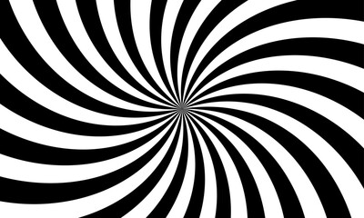 starburst abstract. Sunburst background vector illustration in black and white Curve Background Design 