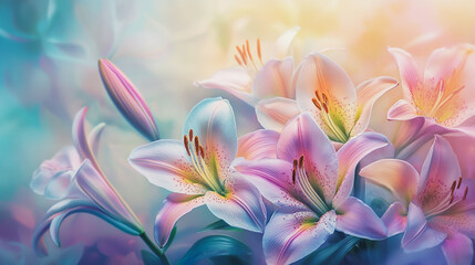 Fototapeta premium Elegant wedding invitation card background . Minimal hand painted watercolor botanical flowers texture template background. Design for wedding, vip cover, poster, rsvp moderncard.Valentine's Day