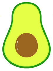 vector illustration of an apple