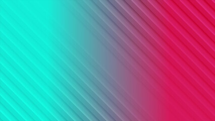 Blue and red minimal stripes abstract luminous tech background