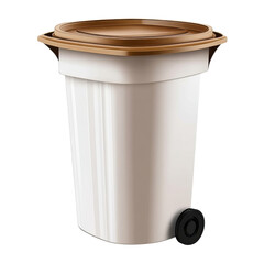 bin on transparent background