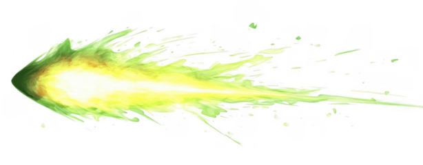 Bright Green Energy Blast, Sci fi Effect