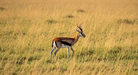 Golden Hour Gazelle